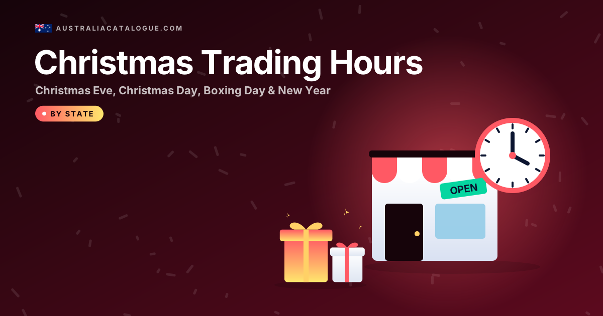 Christmas Trading Hours Australia