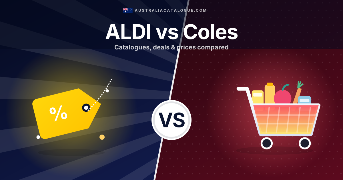 ALDI vs Coles comparison
