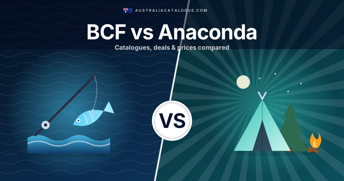 BCF vs Anaconda comparison
