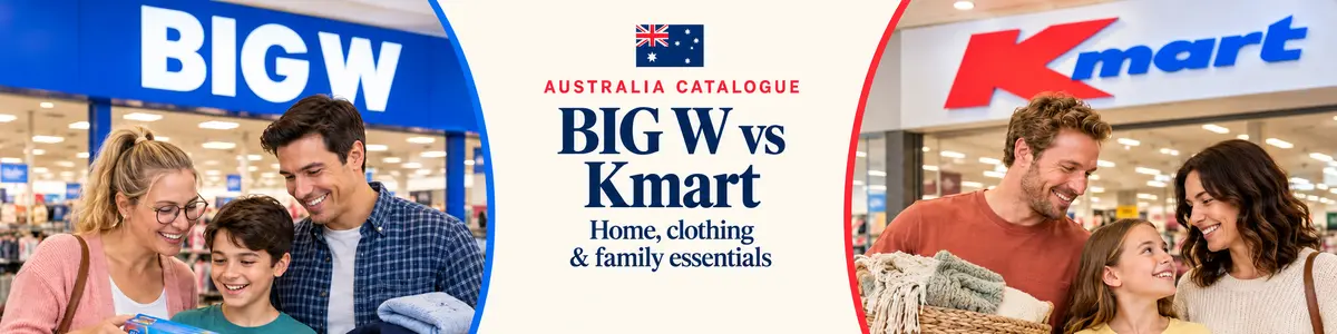 BIG W vs Kmart comparison Australia