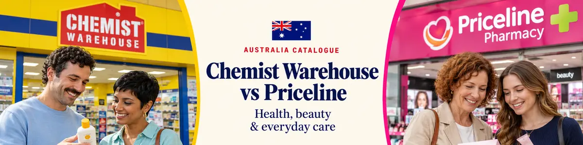 Chemist Warehouse vs Priceline comparison Australia