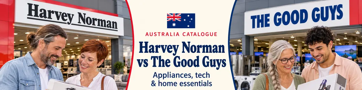Harvey Norman vs The Good Guys comparison Australia