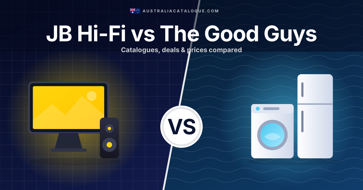 JB Hi-Fi vs The Good Guys comparison