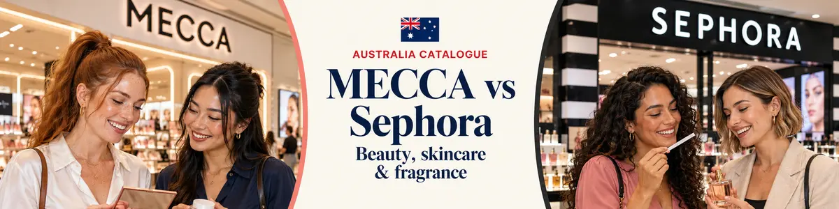 MECCA vs Sephora comparison Australia