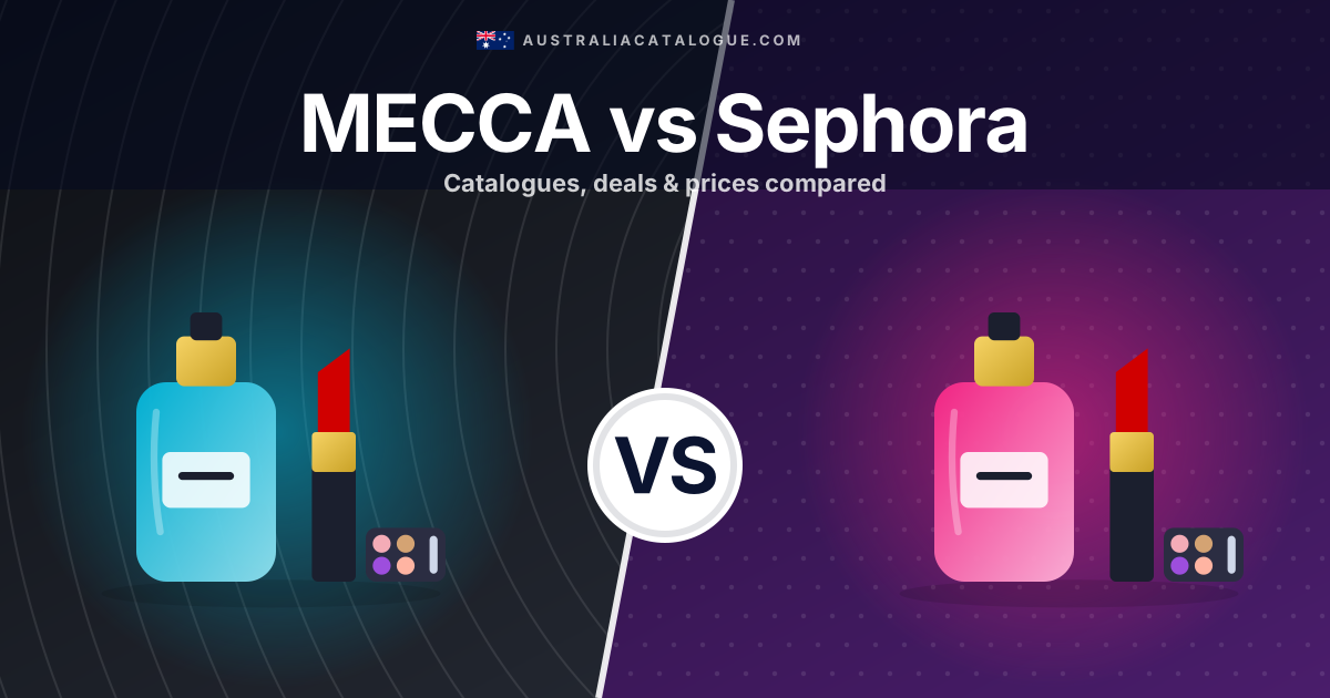 MECCA vs Sephora comparison