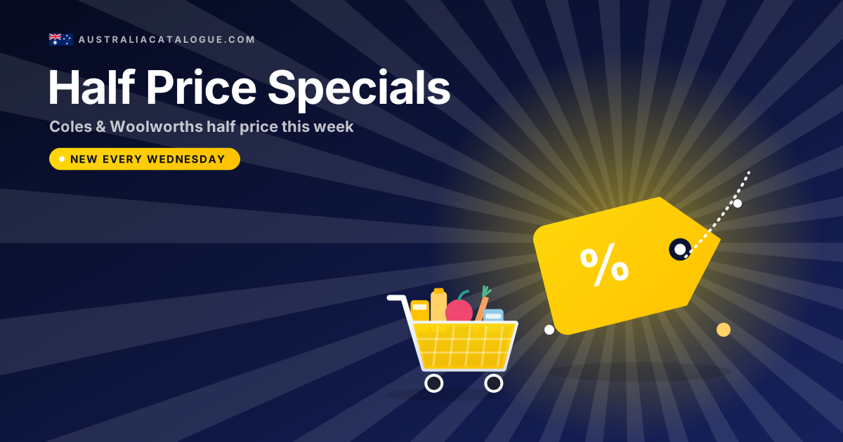 Half Price Specials This Week Australia